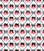 Pink and Black Grand Pumpkins (Tea Cup Sized)