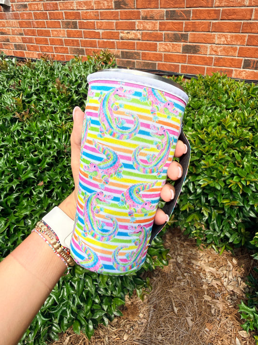 RAINBOW GATORS | 32oz KOOZIE