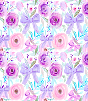 Purple Coquette Floral (Tea Cup Sized