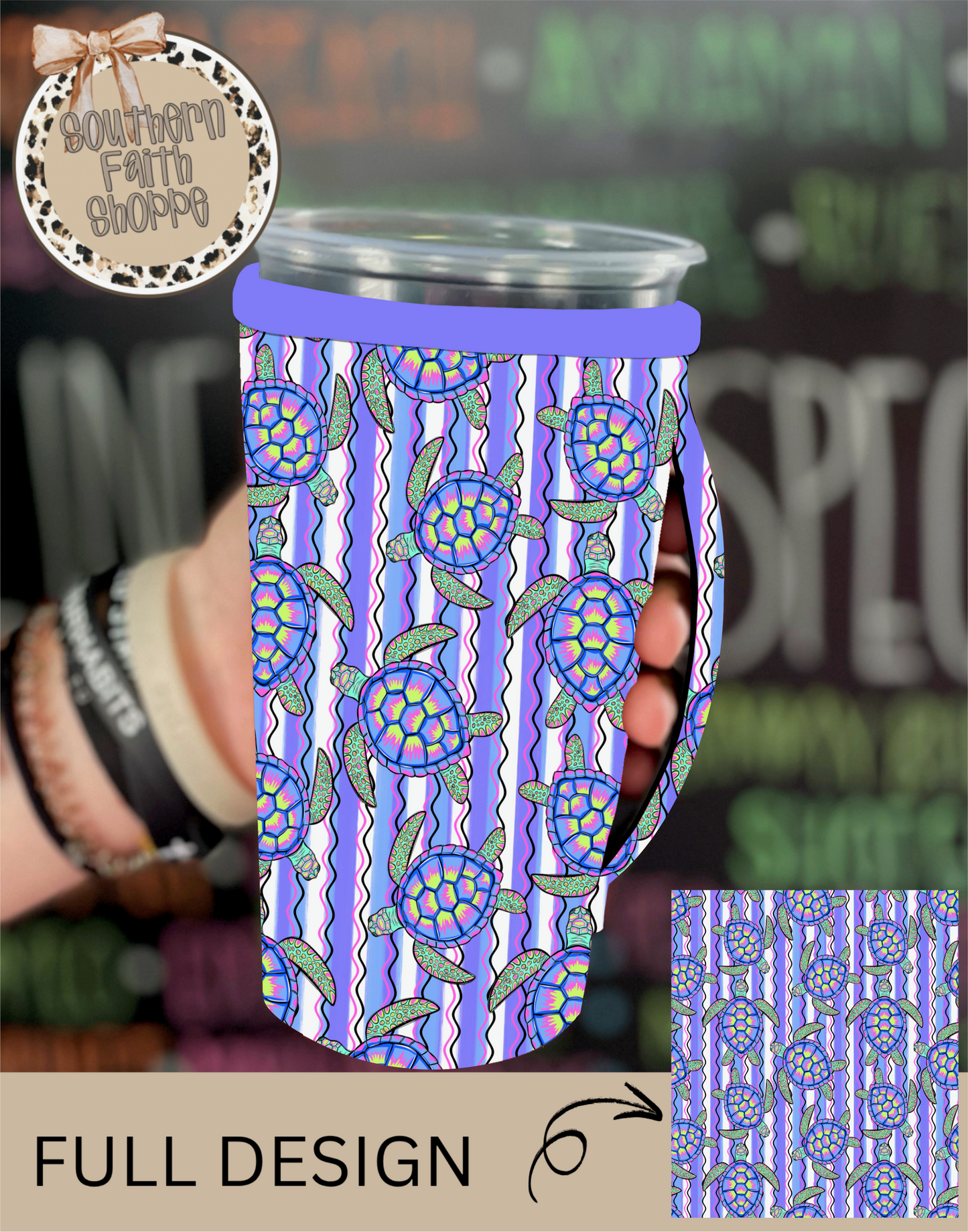 TURTLES  | TEA KOOZIE