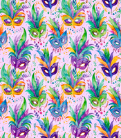 Mardi Masks (Tea Cup Sized