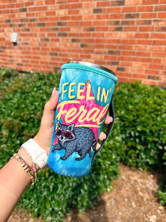 FEELING FERAL | 42oz KOOZIE