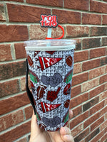 Roll Tide Straw Topper 10mm (10 pack)
