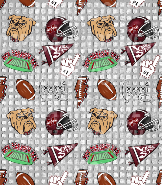 Mississippi Bulldogs (Tea Cup Sized)