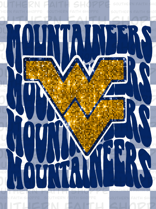 Stacked West Virginia (Tea Cup Sized