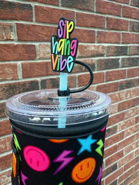 Sip Hang Vibe Straw Topper 10mm (10 pack)