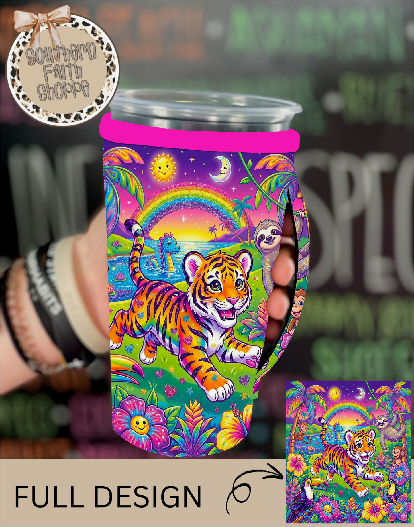 LF TIGER  | TEA KOOZIE