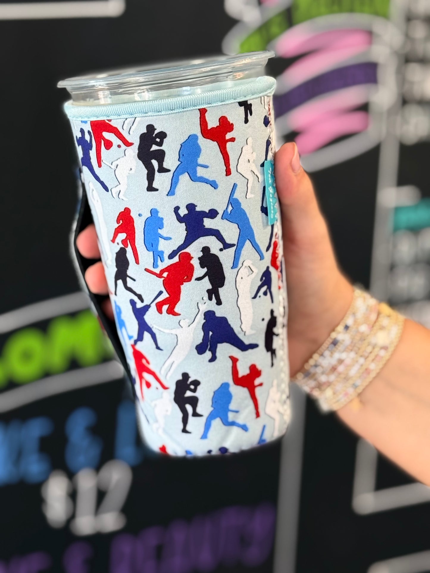 Baseball silhouettes | TEA SIZED 32oz