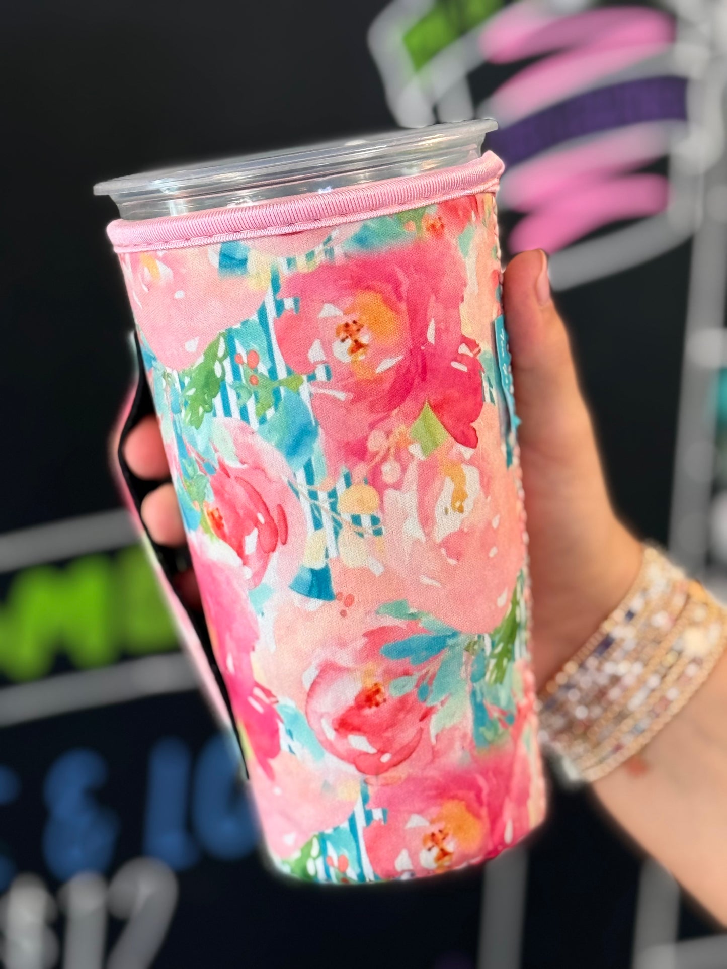 PETALS AND PINSTRIPES | TEA SIZED 32oz
