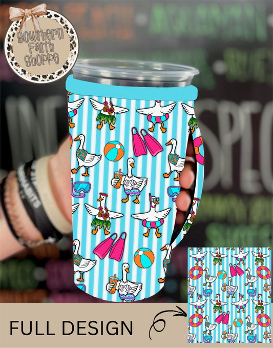 SUMMER GOOSE  | TEA KOOZIE