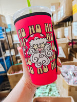 Hot Pink Ho Ho Ho (Tea Cup Sized)