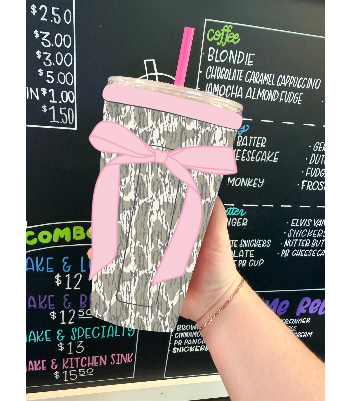 Pretty Camo | RIBBON TEA KOOZIE