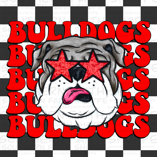 Preppy GA Bulldog (Tea Cup Sized)