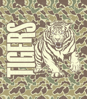 Camo Tigers (Tea Cup Sized)