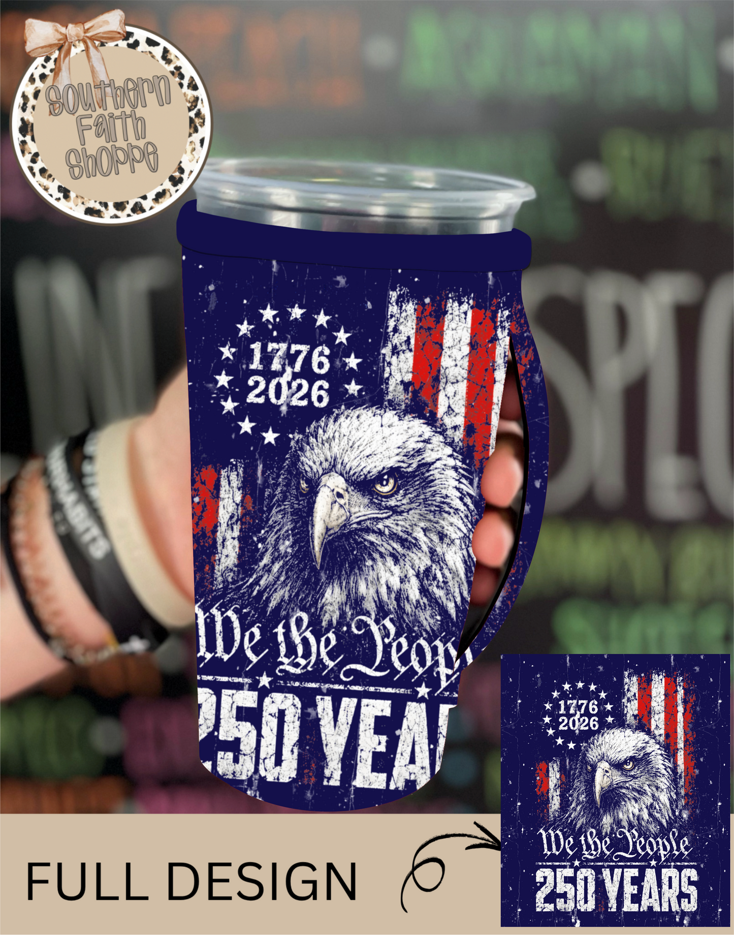 WE THE PEOPLE  | TEA KOOZIE