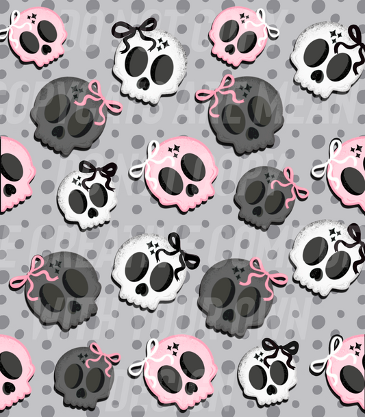 Coquette Skulls (Tea Cup Sized)