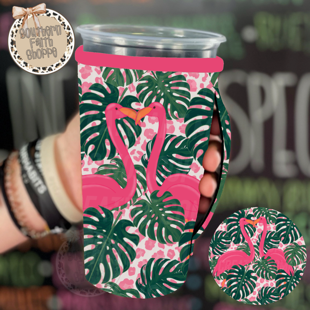 Pink Flamingos (Tea Cup Sized)