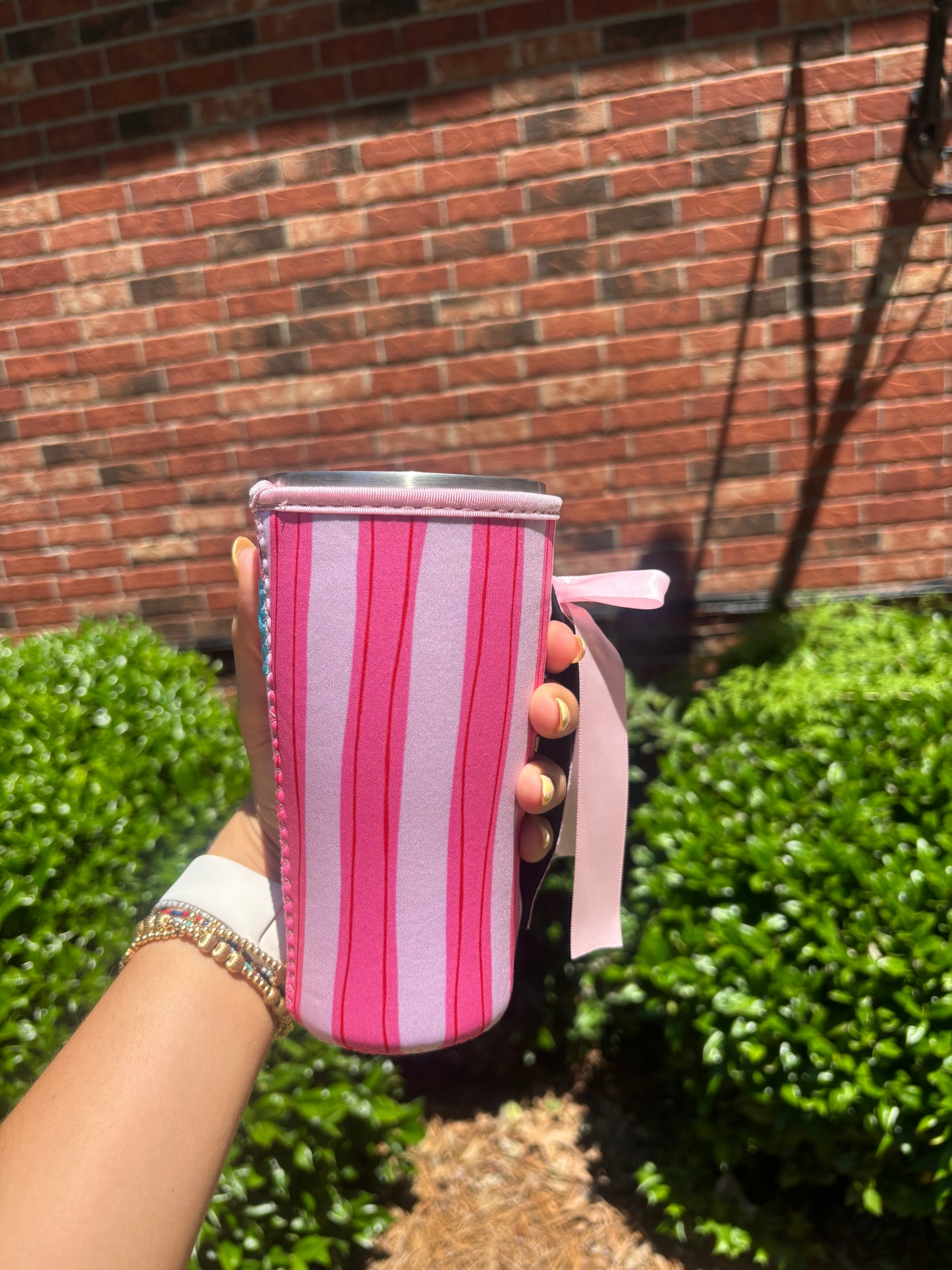 PINK LEMONADE | RIBBON TEA KOOZIE