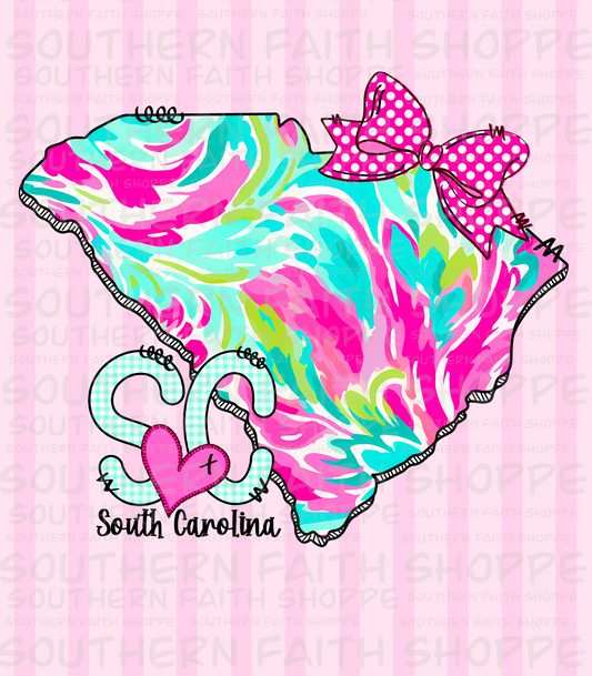 South Carolina (Tea Cup Sized)