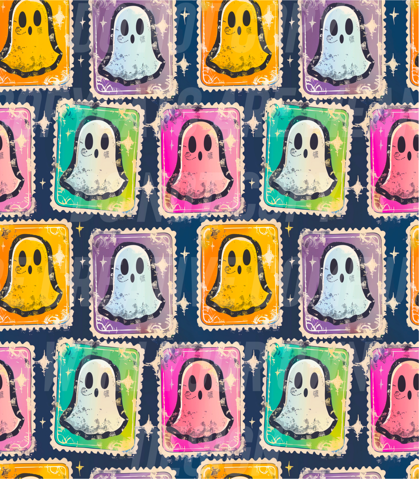Ghost stamps (Tea Cup Sized)