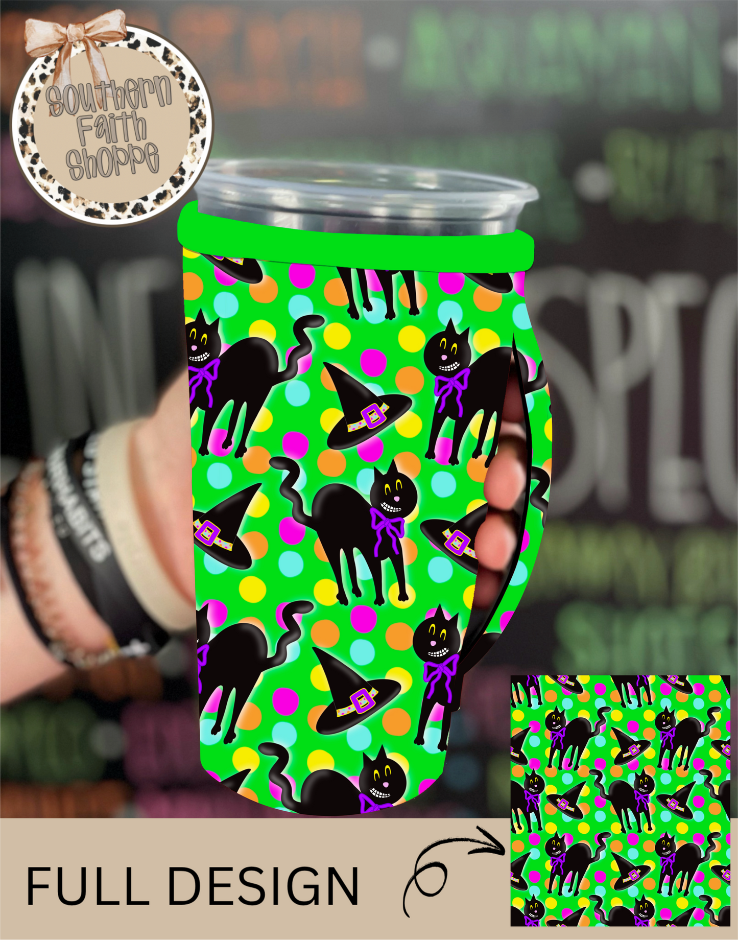 BLACK CAT | 32oz KOOZIE
