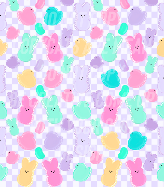 Checkered Peeps  (Tea Cup Sized