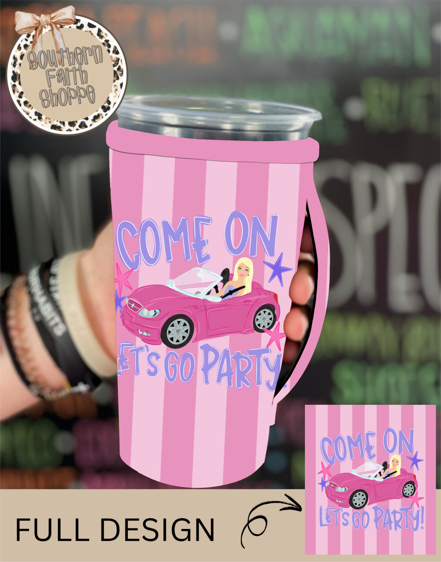 LETS GO PARTY | TEA SIZED 32oz