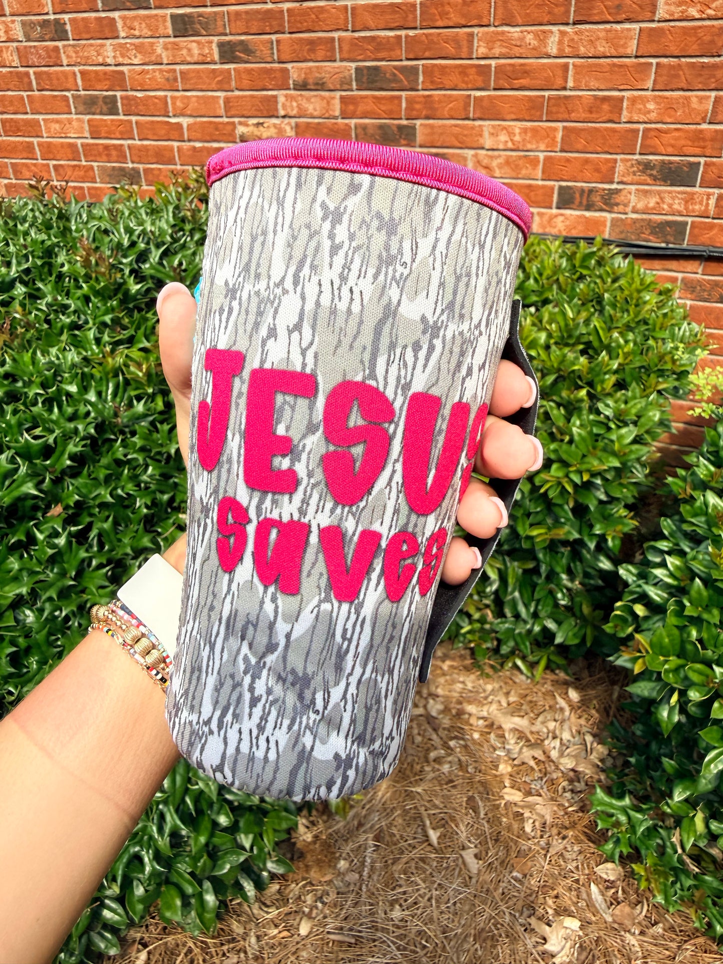 JESUS SAVES | 32oz KOOZIE