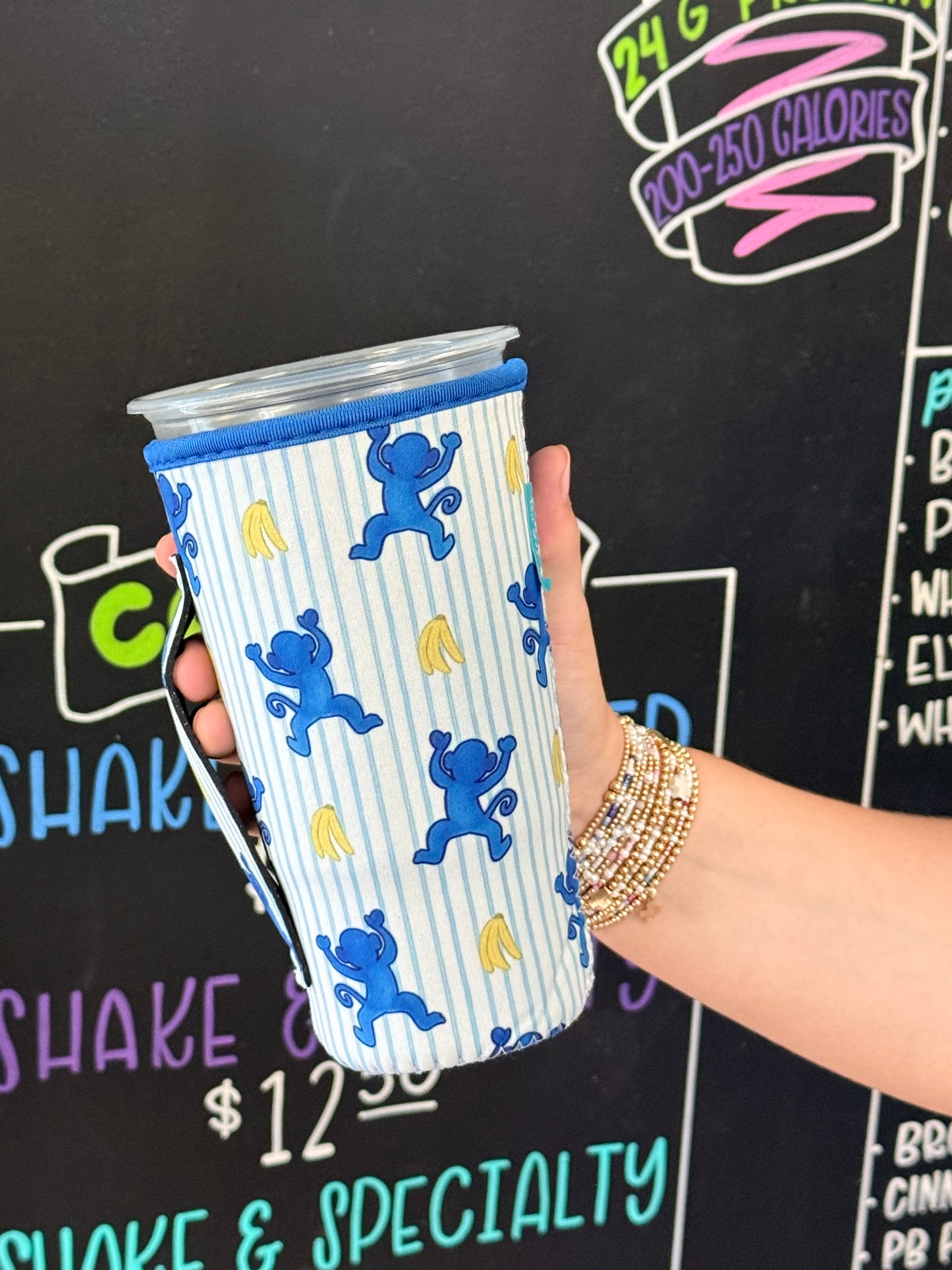 BLUE MONKEYS| TEA SIZED 32oz