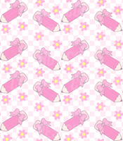 Pink Pencils (Tea Cup Sized)