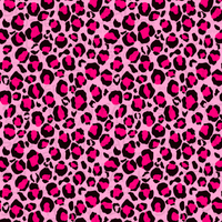 Hot hot pink leopard (Tea Cup Sized)