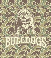 Camo Bulldogs (Tea Cup Sized)