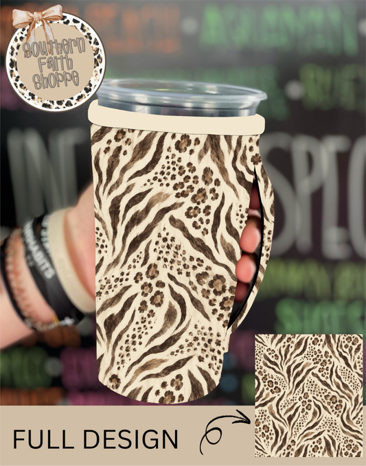 WILD ABOUT ZEBRA | 42oz KOOZIE