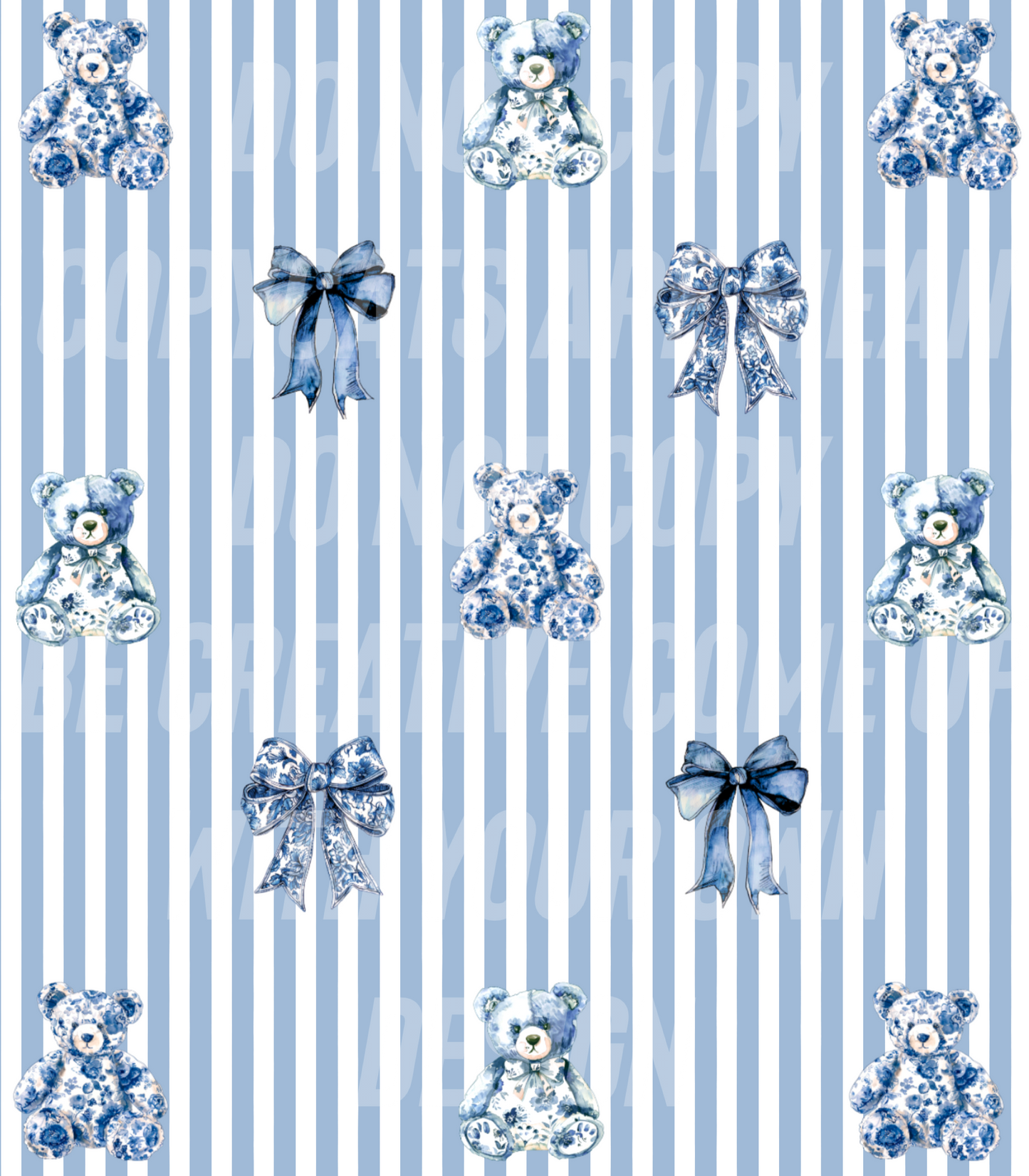 Chinoiserie Bears (Tea Cup Sized