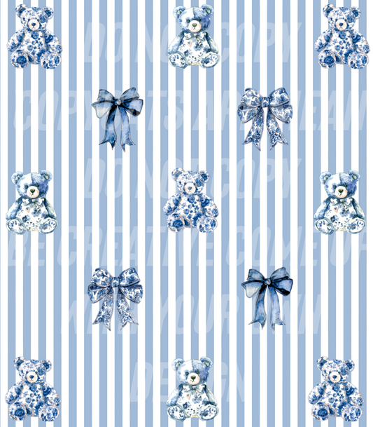 Chinoiserie Bears (Shake Cup Sized)