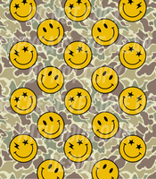 Yellow camo smiles  (Tea Cup Sized)