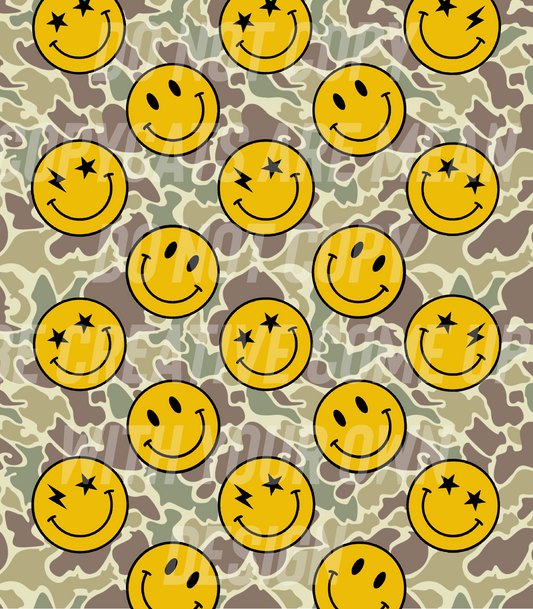 Yellow camo smiles (Shake Cup Sized)