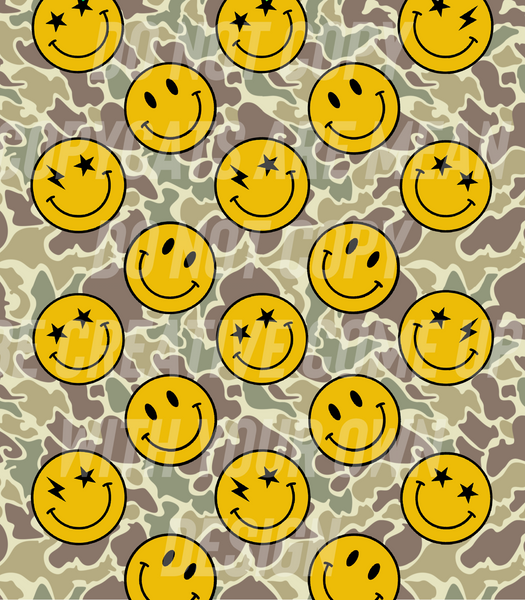 Yellow camo smiles (Shake Cup Sized)