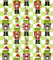 Green Nutcrackers (Tea Cup Sized)