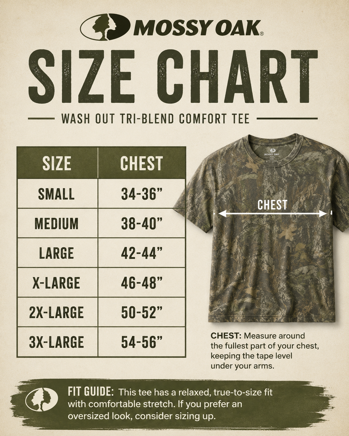 LIGHT WASH TREE CAMO BLANK | T-SHIRT (THESE ARE NOT CUSTOMIZED)