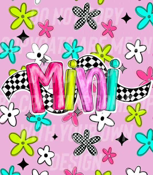 Mini funky flowers  (Shake Cup Sized)