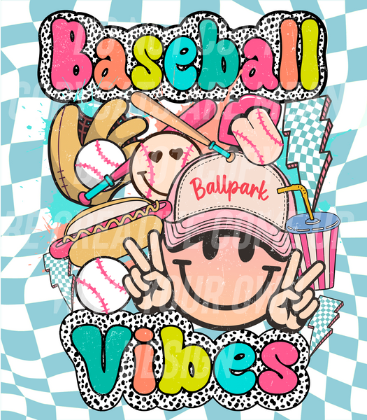 Baseball Vibes (Tea Cup Sized)