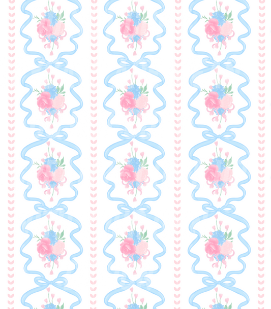 Grande bow floral (Tea Cup Sized)