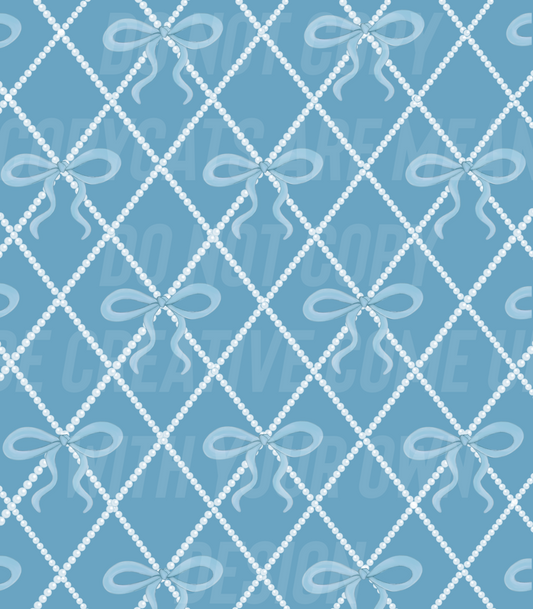 Pearls and Bows (Tea Cup Sized)