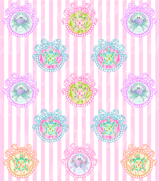 Preppy Sealife (Tea Cup Sized)