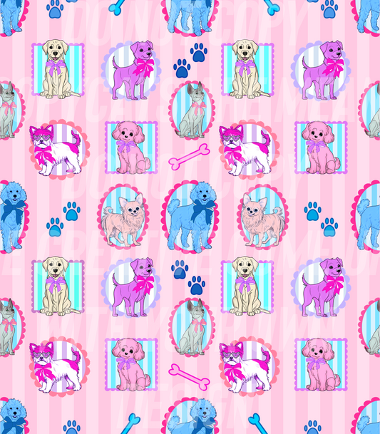 Colorful Puppies (Tea Cup Sized)