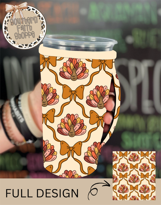 TURKEY AND RIBBONS | 32oz KOOZIE