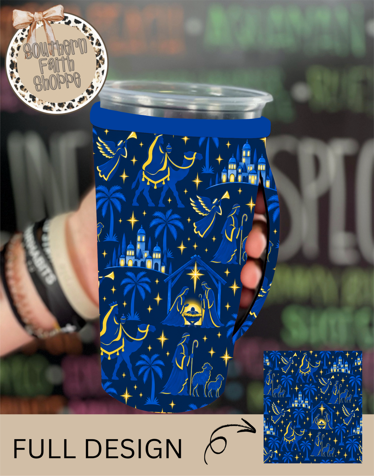 SILENT NIGHT | 32oz KOOZIE