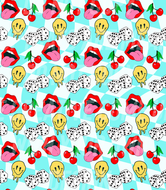 Smiles and Dice (Tea Cup Sized)