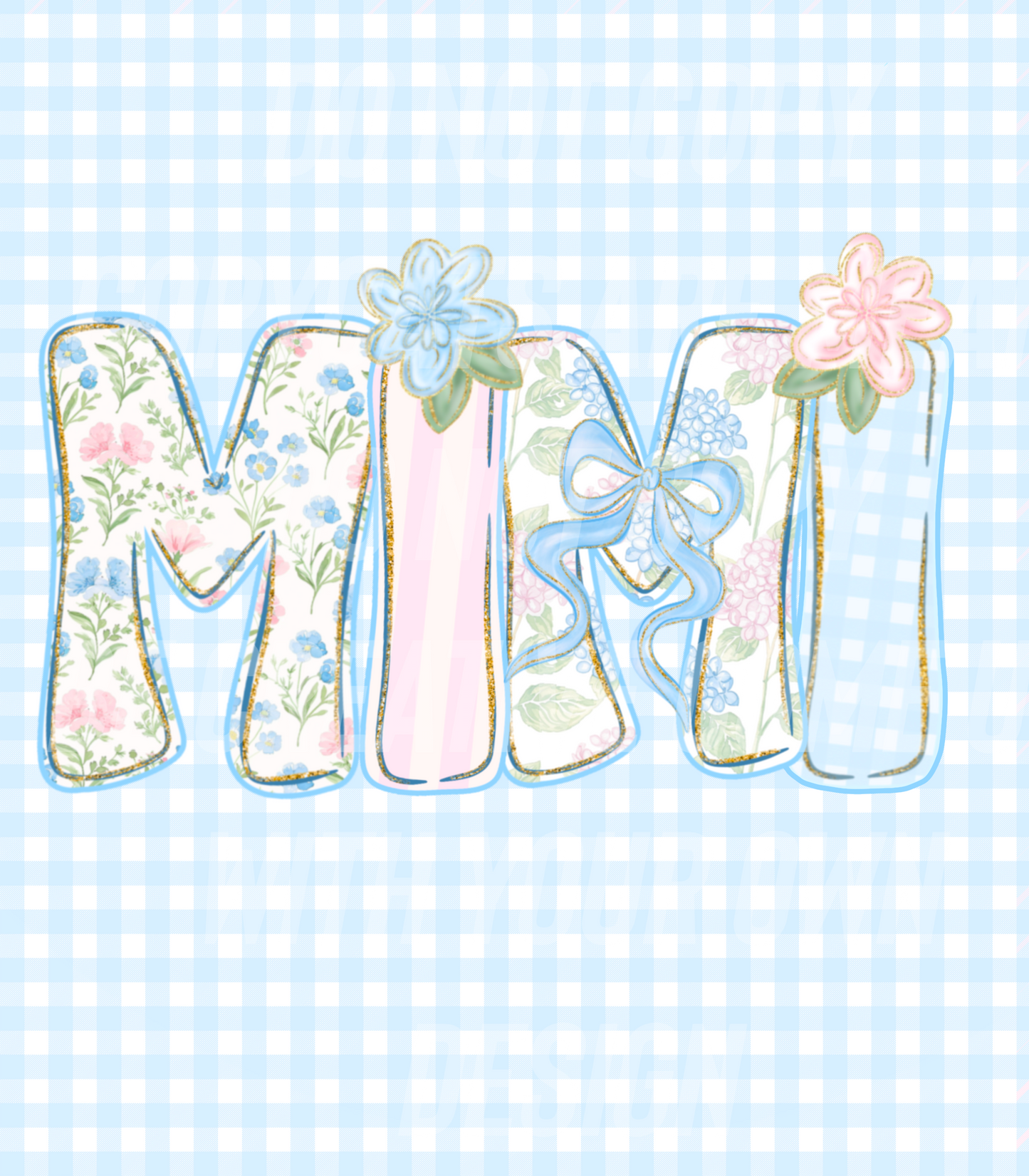 Gingham Mimi (Tea Cup Sized)